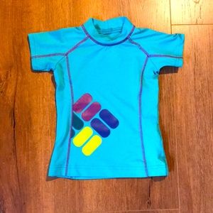 Girls Columbia OMNI-SHADE swim shirt